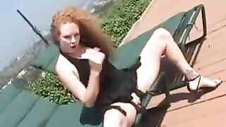 Buttfuck with a strong man and a pretty blonde in 2021