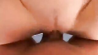 A pretty babe ends a good fuck with sweet pussy