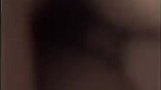 A young cute girl is fucking with a guy in the camera