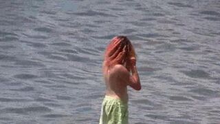 Nudist recreation on the coast of Crimea, where everyone is bare!