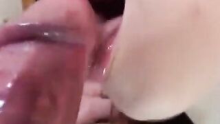 An old man pushes his cock in the holes of young girls