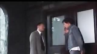 Bullying of a Japanese schoolgirl in soft bondage, inspired by hentai elements