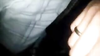 Fingered cock in the subway, then came a cumshot right there