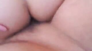 First-person sex with a creampie, just like in the movies!