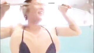 An extreme blowjob with a guy who has a very small cock