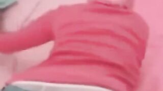 A real homemade sex with an Arabic girl with hairy natural tits
