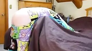 A girl with a bdsm interest is being fucked by her bro