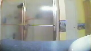 A girl took a shower not knowing there was a hidden camera