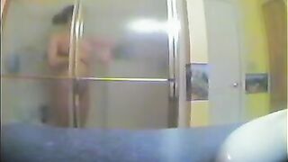 A girl took a shower not knowing there was a hidden camera