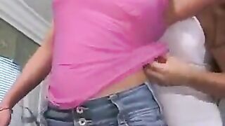 Pierced cunt of Cooney, a delicious lesbian sex