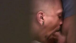 Guys fuck each other in the toilet, not just jerking off