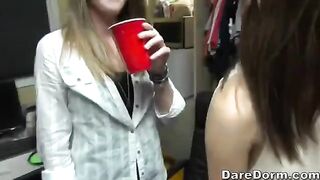 Instead of paying, the girls offered the collector a rave party to solve their debt