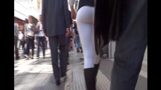 The camera follows the juicy ass of the sexy Argentine, a steamy scene