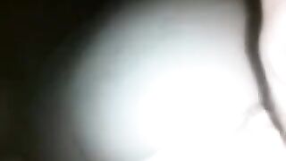The chick agreed to fuck only at night, so the video is shot at night too