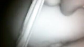 The chick agreed to fuck only at night, so the video is shot at night too