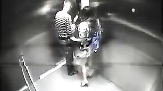 A secret hotel room sex was captured by a spy camera