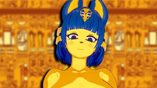 Ankha enjoys intense sex in a new 4K video