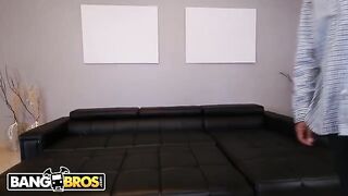 Sexy real estate agent Veronica Avluv gets double penetrated by two Black cocks