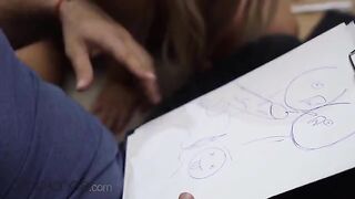 Lucky teacher screwed young blonde Lovita Fate in hardcore action