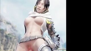 Apex Legends animation compilation, part 2, featuring intense videogame action in 2021