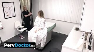 Ailee Anne gets her tight pussy smashed by pervert doctor and assistant