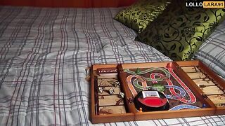 Gamer gets fucked on the couch while playing Jumanji