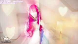 Ahri's mystery box: Nine-tailed fox's essence extraction, a kinky cosplay twist
