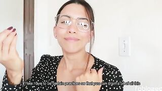 The shrink is in for a role play session - JOI style