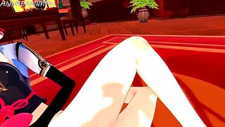 Kamisato Ayaka fucks with Keqing in an uncensored 3D hentai