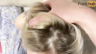 Her ass was stretched and she screamed with pleasure