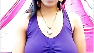 Pussy wet and excited, nipples poking through T-shirt