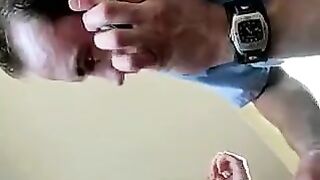 Fisting anal sex with mobile phone shooting and remote control action