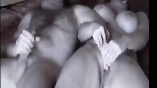 A fat woman gets fucked in front of a hidden camera