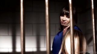 Lesbian beauties are fucking in their cell without any restrictions