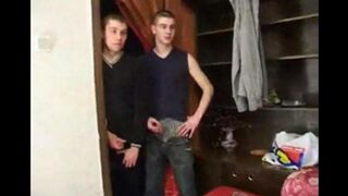 A hot group sex with a grandma and her grandson's friends