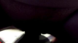 A guy shoots his cock in a homemade video with a redhead girlfriend