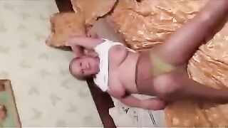 A pregnant woman got her boobs out for the photographer to shoot