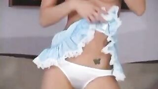 Beautiful Cody Milo with huge boobs doing a twerk