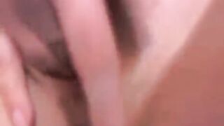 Russian girl with tender boobs got naked on camera