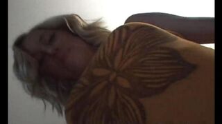 First creamy pussy fuck for young blonde teen Ellie Louise