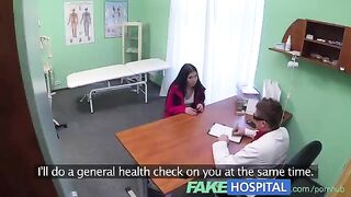 The doctor called the girl to the office for a private talk