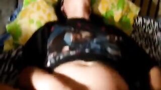 A cute and narrow girl demonstrates her skills on camera