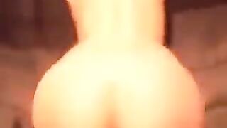 A couple has sex right at their home