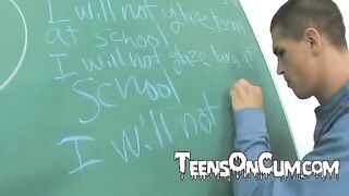 A young beautiful girl was licked by a guy on his knees, showcasing intense passion