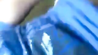 I took out my overgrown bolt and, lowering my underpants, I started to jerk it