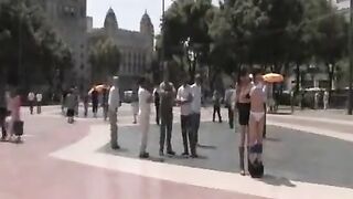 Group sex with beautiful women, caught on camera in a daring act