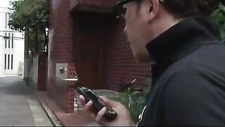 The Japanese girl was betrayed by her boyfriend in a steamy scene