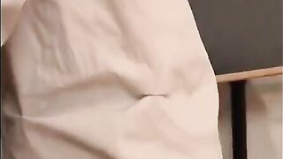 The student gets a high mark after licking the teacher's pussy