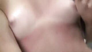 First anal sex experience for a young model at casting