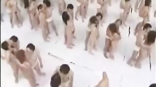 The largest group sex ever, an unforgettable sight to see